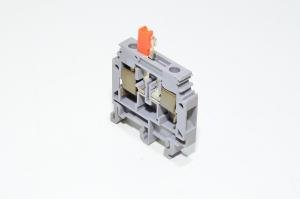 Entrelec M 6/8.SNB 1SNA 115 688 R2500 old model 6mm² 400V 15A gray switched disconnect terminal block with screw connection